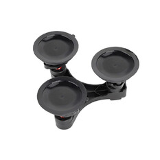 Triple Suction Cup Car Mount for Action Cameras