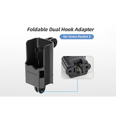 Foldable Dual Hook Adapter for DJI Osmo Pocket 3